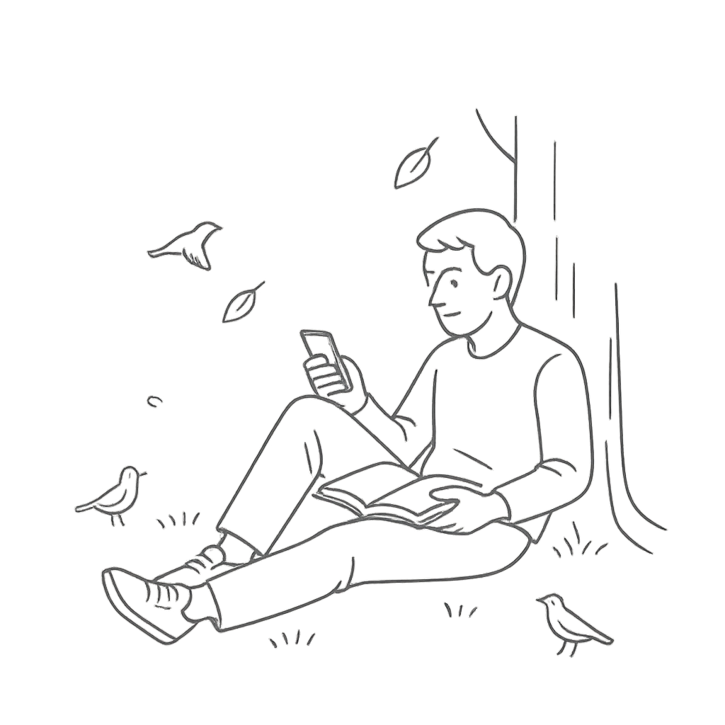 Language learning illustration 4