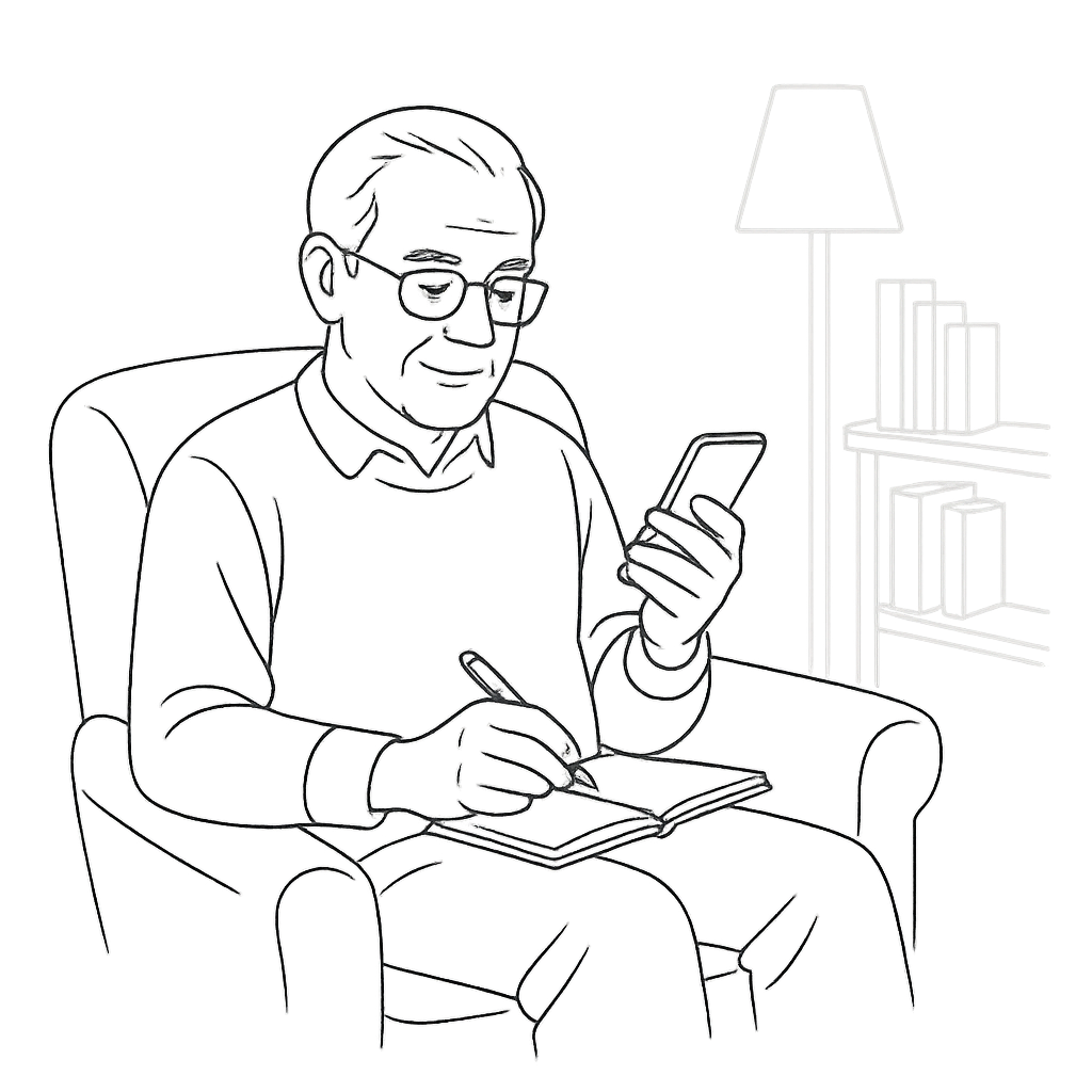 Language learning illustration 3