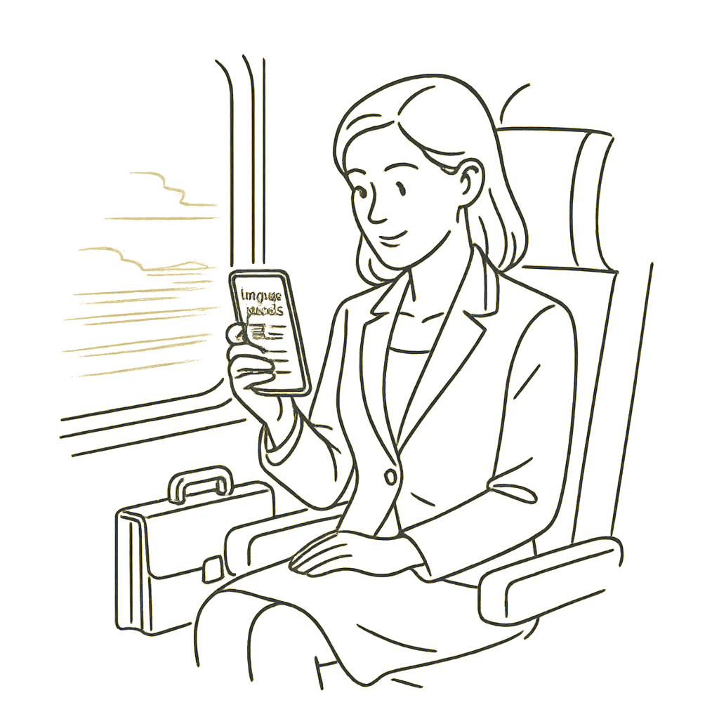Language learning illustration 10