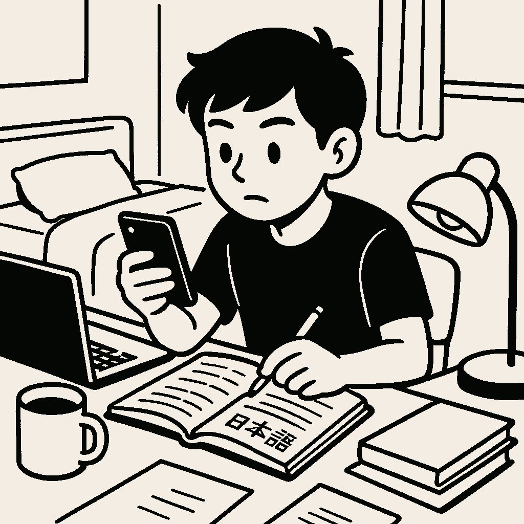 Language learning illustration 1