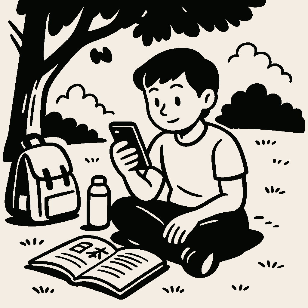 Language learning illustration 8